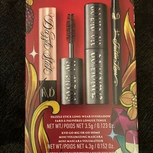 KVD dazzle stick hail surge and go big or go home mini mascara 2 piece set